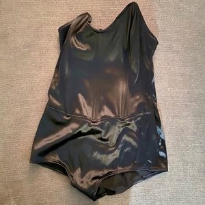 Black Bunny Costume Leotard/Bodysuit
